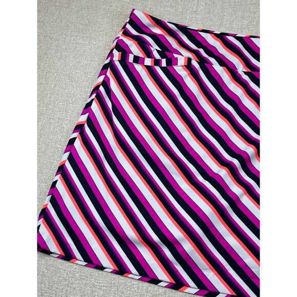 Tail Women’s XL Multicolor Striped Golf Skort – Pull-On Performance Skirt Active - Picture 8 of 9